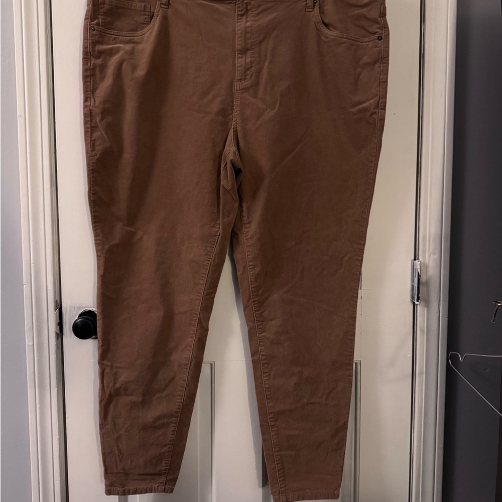 Women’s Brown Corduroy Pants